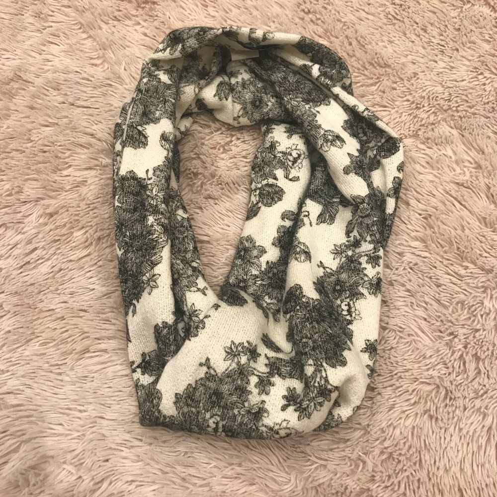 Floral Infinity Scarf